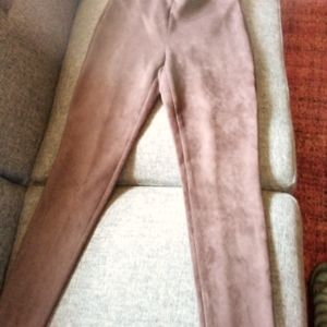 Anne Taylor Faux Suede Pants